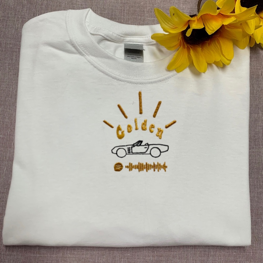 Golden Harry Styles Shirt